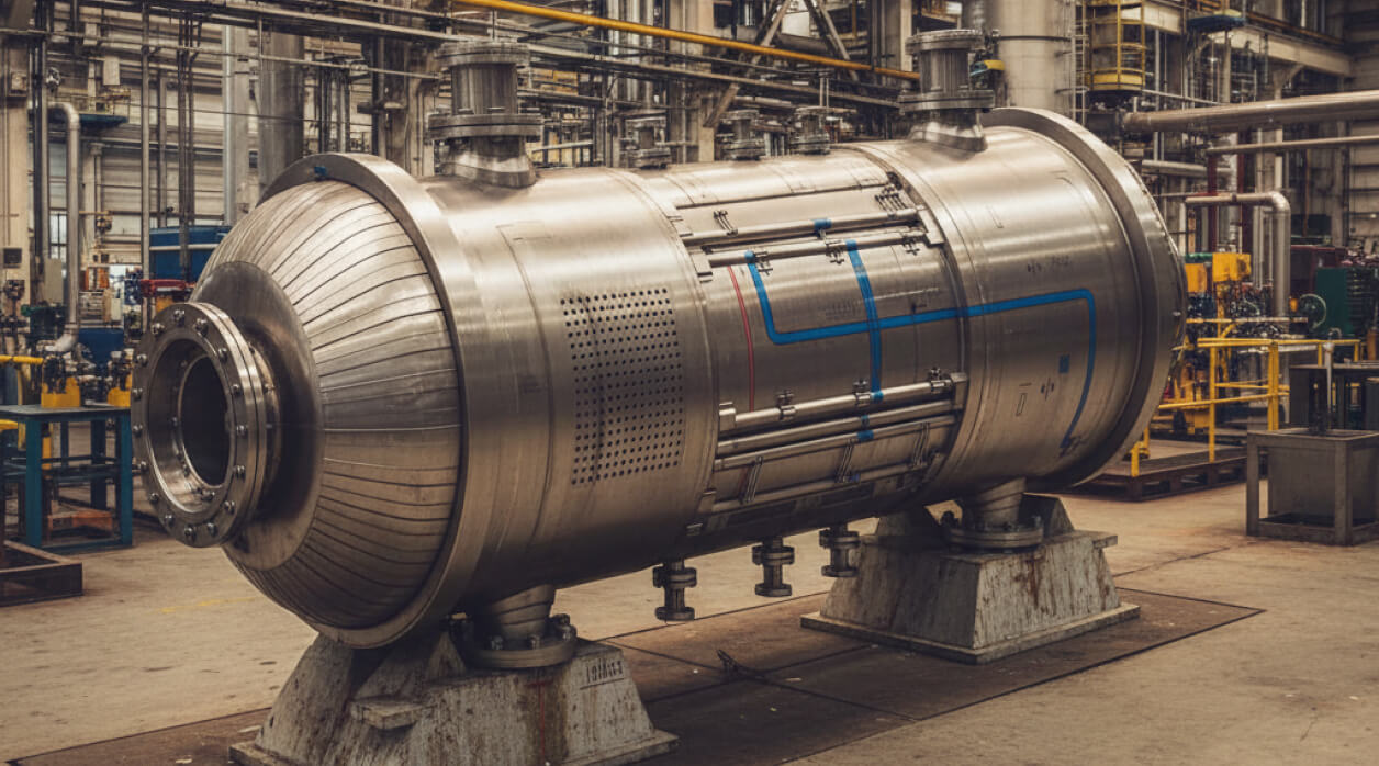 Conversion Of Non - Pressurised Mixing Barrel Into A Pressure Vessel